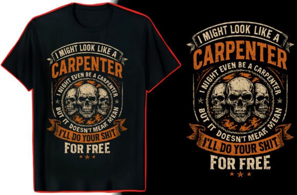 Carpenter T-Shirt Graphic Design: Your Blueprint for Authentic Branding