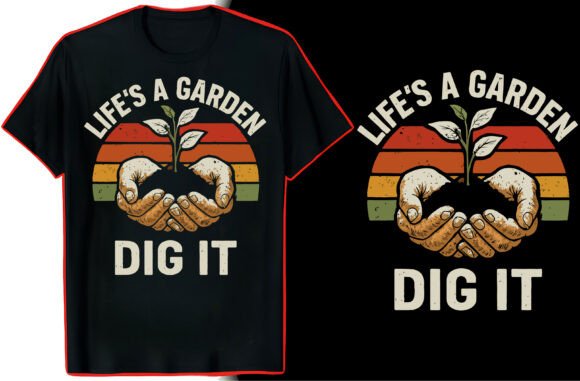 Cultivating Your Brand: The Gardening T-Shirt Graphic Design