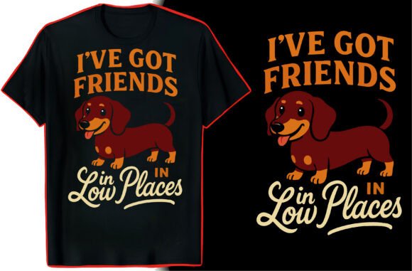 Dachshund TShirt Graphic Art: A Designer's Guide to This Canine Creation