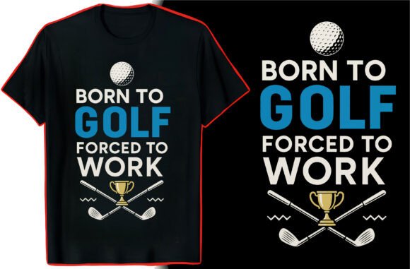 Design Assets That Drive Results: The Golf TShirt Graphic Artwork