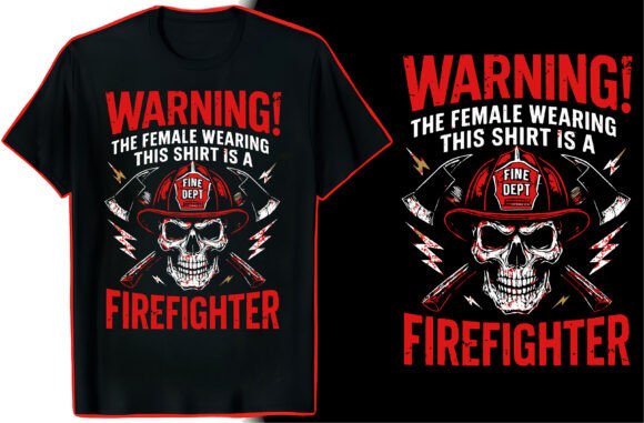 Firefighter TShirt Graphic Art: A Design Asset Built for Real-World Impact
