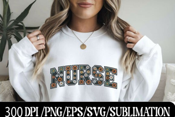 Floral Nurse Typography SVG: A Designer's Guide