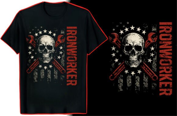 Iron Worker T-Shirt Graphic Art: Your Next Favorite Design Asset