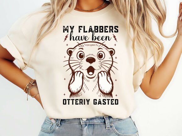 Otterly Gasted: More Than Just a Pun Graphic