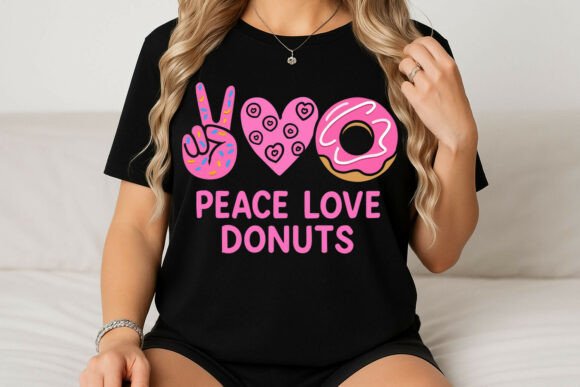 Peace Love Donuts: A Graphic Design That Serves Up Sweetness