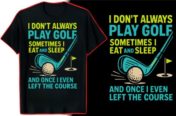 Unleashing the Fairway: Practical Golf T-Shirt Graphic Design